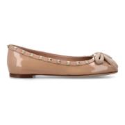 Rockstud Ballerina Valentino Garavani , Pink , Dames