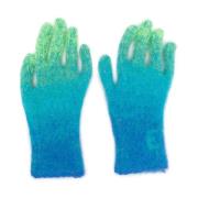 Gebreide Handschoenen met Gradiënt ERL , Blue , Heren