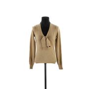 Pre-owned Wool tops Dolce & Gabbana Pre-owned , Beige , Dames