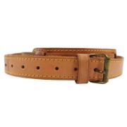 Pre-owned Leather louis-vuitton-jewelry Louis Vuitton Vintage , Brown ...