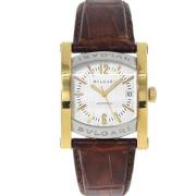 Pre-owned Leather watches Bvlgari Vintage , Gray , Dames