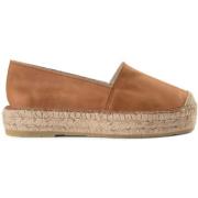 Suède Espadrilles voor Modieuze Vrouwen Pavement , Brown , Dames