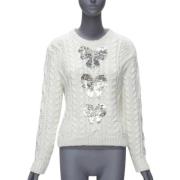 Pre-owned Fabric tops Valentino Vintage , White , Dames