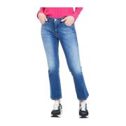 Moderne Cropped Jeans Re-Hash , Blue , Dames
