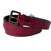 Tweedehands riem Louis Vuitton Vintage , Red , Dames