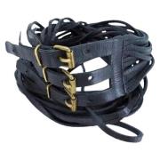 Ongebruikte Riem, Goede Gebruikte Stijl Chanel Vintage , Black , Dames