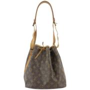 Petit Noe Monogram Tas - Tweedehands Louis Vuitton Vintage , Brown , D...