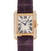 Pre-owned Silver watches Cartier Vintage , Gray , Dames
