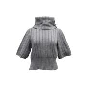 Pre-owned Cashmere outerwear Fendi Vintage , Gray , Dames