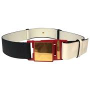 Pre-owned Leather belts Marni Pre-owned , Black , Dames