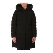 Zwarte Jas Woolrich , Black , Dames