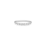 Elegante Dainty Harmony Ring met Top Wesselton Diamant Julie Sandlau ,...