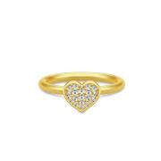 Pure hartring Julie Sandlau , Yellow , Dames