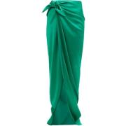 Maxi Skirts Balenciaga , Green , Dames