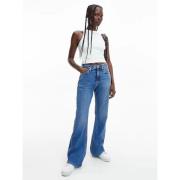 Trendy Wide Leg Jeans Calvin Klein , Blue , Dames