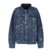 Denim Jas Dsquared2 , Blue , Dames