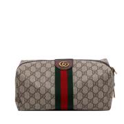 Beige Beauty Case met ritssluiting Gucci , Beige , Heren