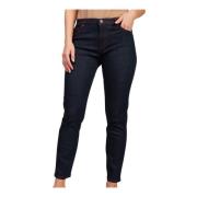 Cropped spijkerbroek Hugo Boss , Blue , Dames