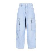 Wide Jeans Isabel Marant , Blue , Dames
