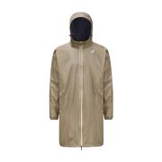 Eiffel 3.0 Warme Regenjas K-Way , Beige , Unisex