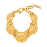 Teddy bear bracelet Moschino , Yellow , Dames