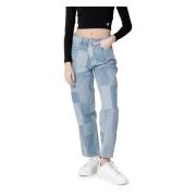 Baggy Jeans Pepe Jeans , Blue , Dames