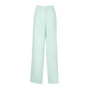 Wide Trousers Pinko , Green , Dames