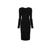 Elegant Midi Dresses Collection Pinko , Black , Dames