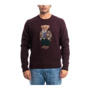Klassieke Crewneck Sweater met Polo Bear Polo Ralph Lauren , Red , Her...