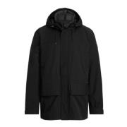 2-in-1 Parka met Gewatteerde Voering Polo Ralph Lauren , Black , Heren