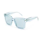 Blauwe Zonnebril met Originele Hoes Prada , Blue , Dames