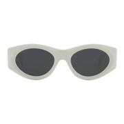 Stijlvolle zonnebril Prada , White , Unisex