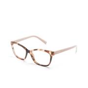 Bruin/Havana Optisch Montuur Prada , Brown , Dames