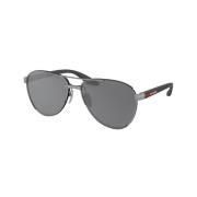 Sunglasses Prada , Black , Heren