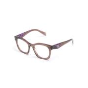 Bruin/Havana Optisch Frame Prada , Brown , Dames