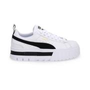 Klassieke Leren Sneaker Puma , White , Dames