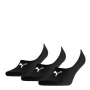 3-Pack Footies Sokken - Masdeporte Puma , Black , Unisex