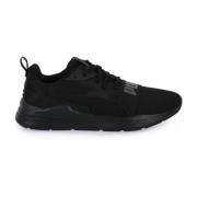 Stijlvolle Wired Run Pure Sneakers Puma , Black , Heren