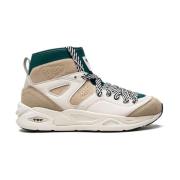 Blaze Mid Sneakers in Marshmallow/Light Sand Puma , White , Heren