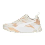 Stijlvolle Dames Sneakers Puma , Beige , Dames