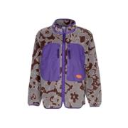 Sweater met rits Puma , Purple , Heren