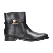 Briela Enkellaarzen, Zwart Ralph Lauren , Black , Dames