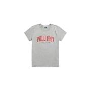 Polo 67 Jersey T-shirt - Andover Heather Ralph Lauren , Gray , Dames