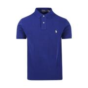 Blauw Royal Korte Mouw Gebreid Ralph Lauren , Blue , Heren