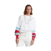 Comfortabele en stijlvolle sweatshirt Ralph Lauren , White , Dames
