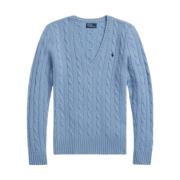 Kimberly Lange Mouw Pullover - Maat L, Kleur: New Litchfield Blue Ralp...