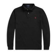 Klassiek Heren Polo Shirt Ralph Lauren , Black , Heren