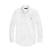 Geborduurd Logo Overhemd Ralph Lauren , White , Heren