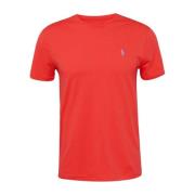 Comfortabel en stijlvol katoenen T-shirt voor heren Ralph Lauren , Red...