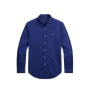 Casual Katoenen Overhemd Ralph Lauren , Blue , Heren
